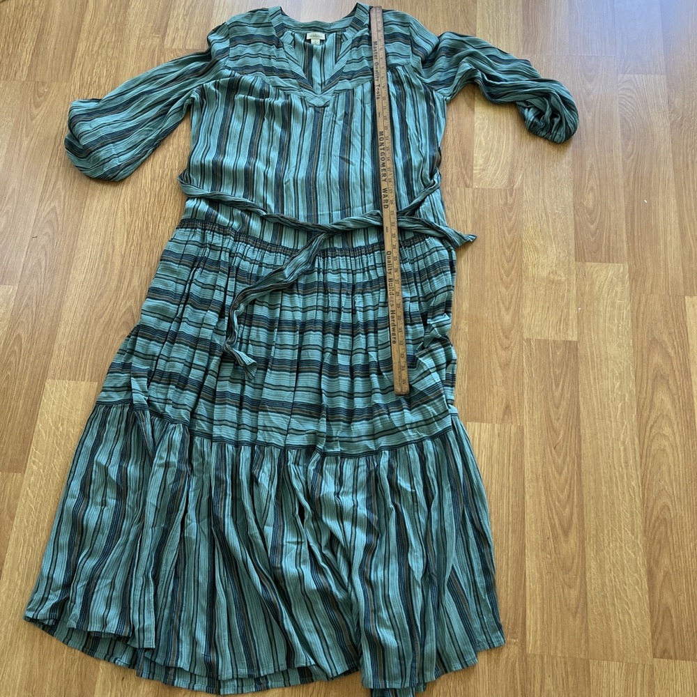 Sundance Rooney Maxi Dress Size Large Tiered Western Cowgirl Event $168 - Picture 13 of 14